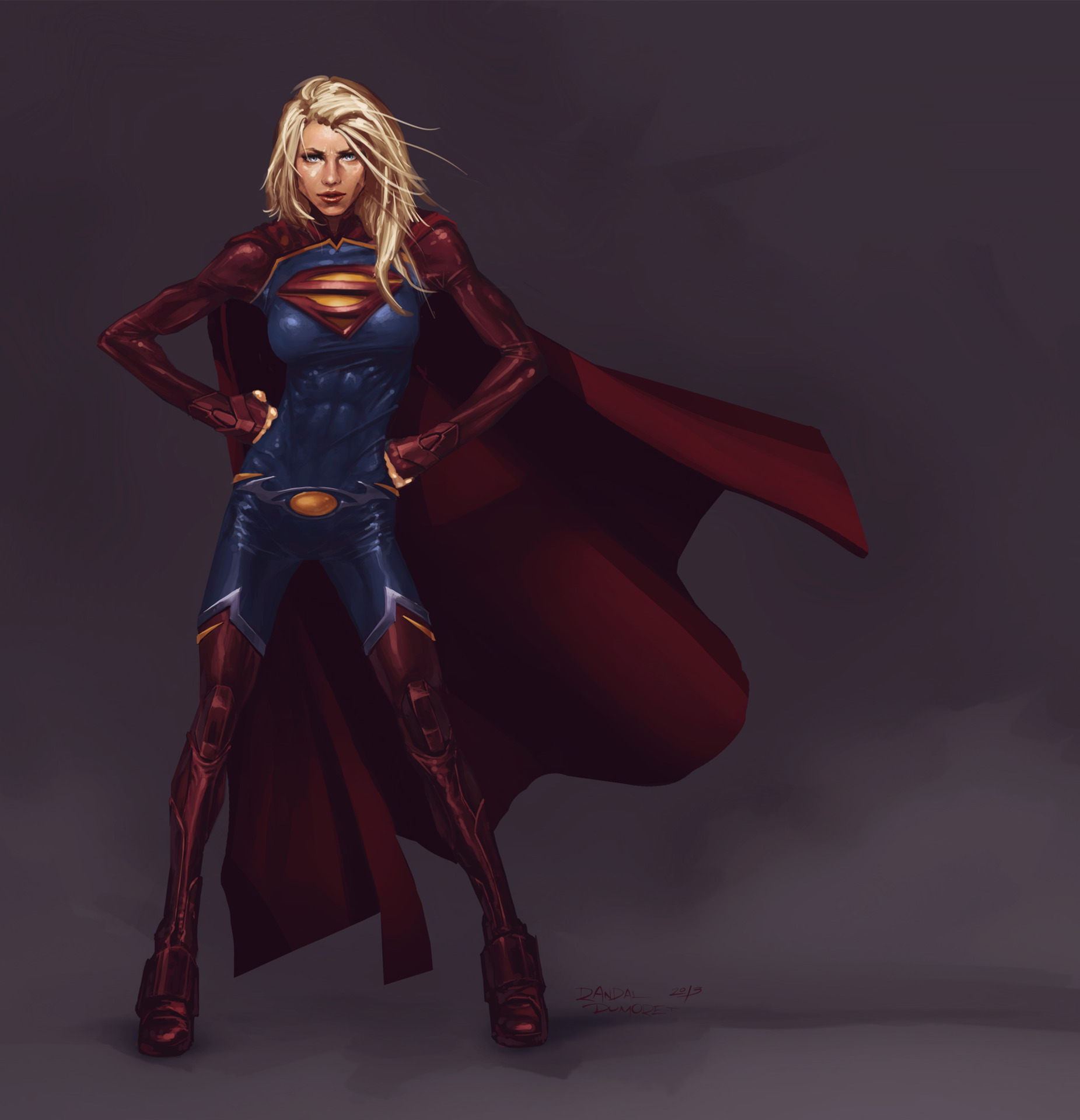 Supergirl Costume Cbs Wallpaper