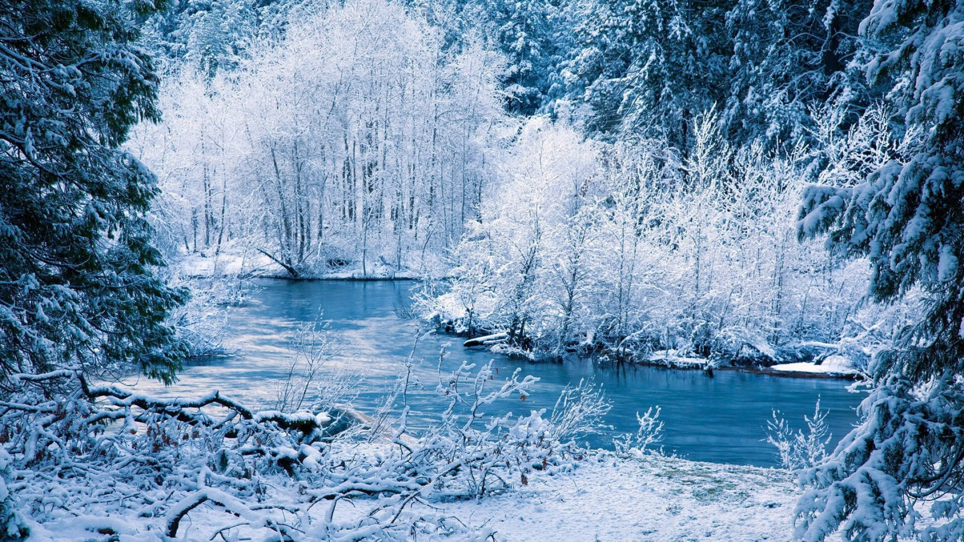 HD Winter Desktop Wallpaper