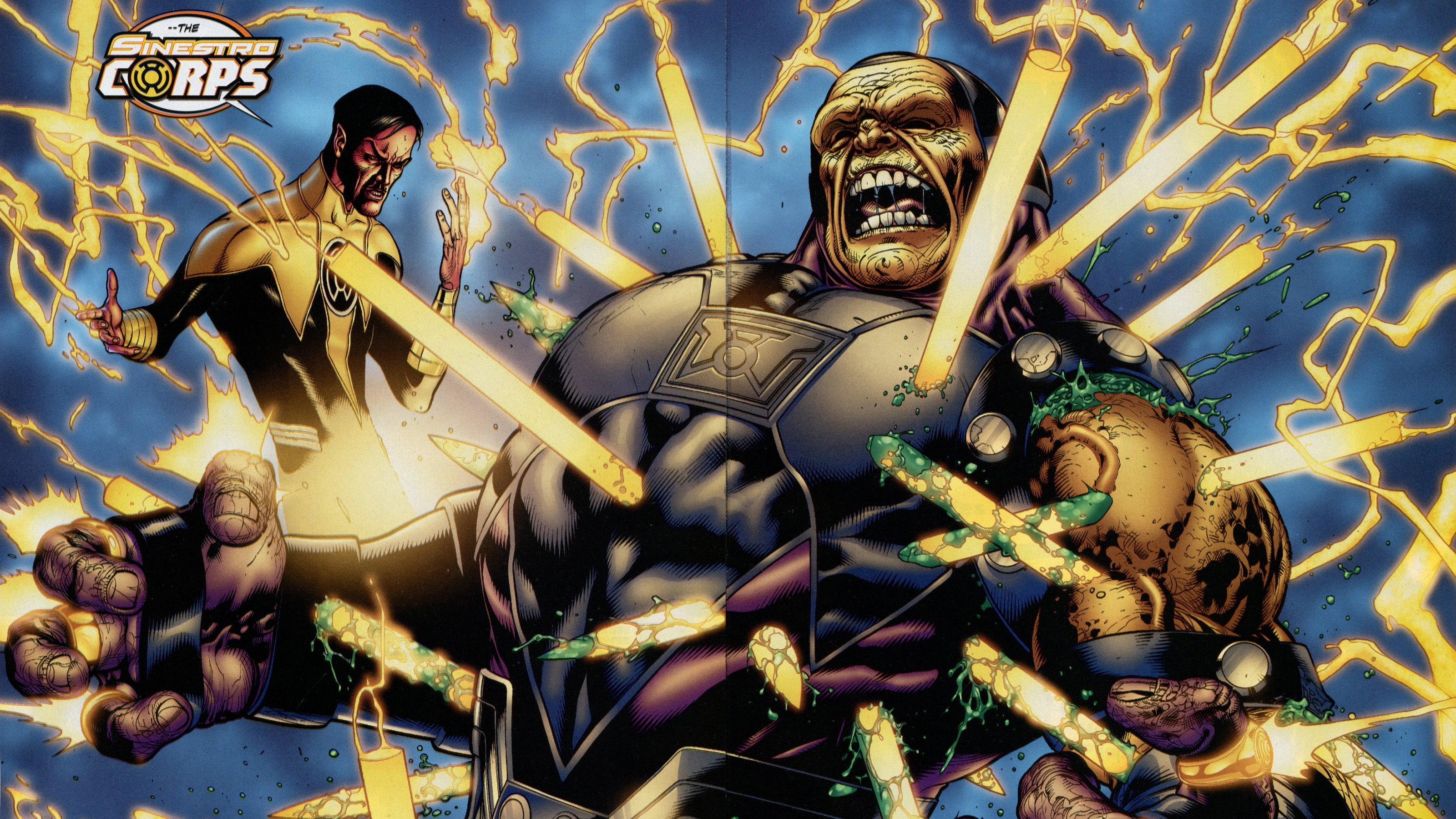 Sinestro Corps HD Wallpaper Background Image 3200x1800