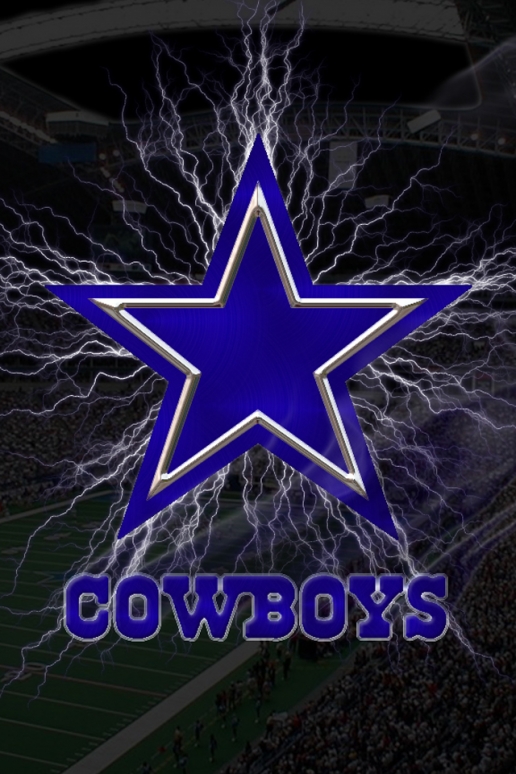 Electric Dallas Cowboys Logo iPhone HD Wallpaper