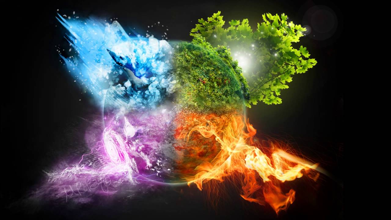 Elemental Background Image In Collection