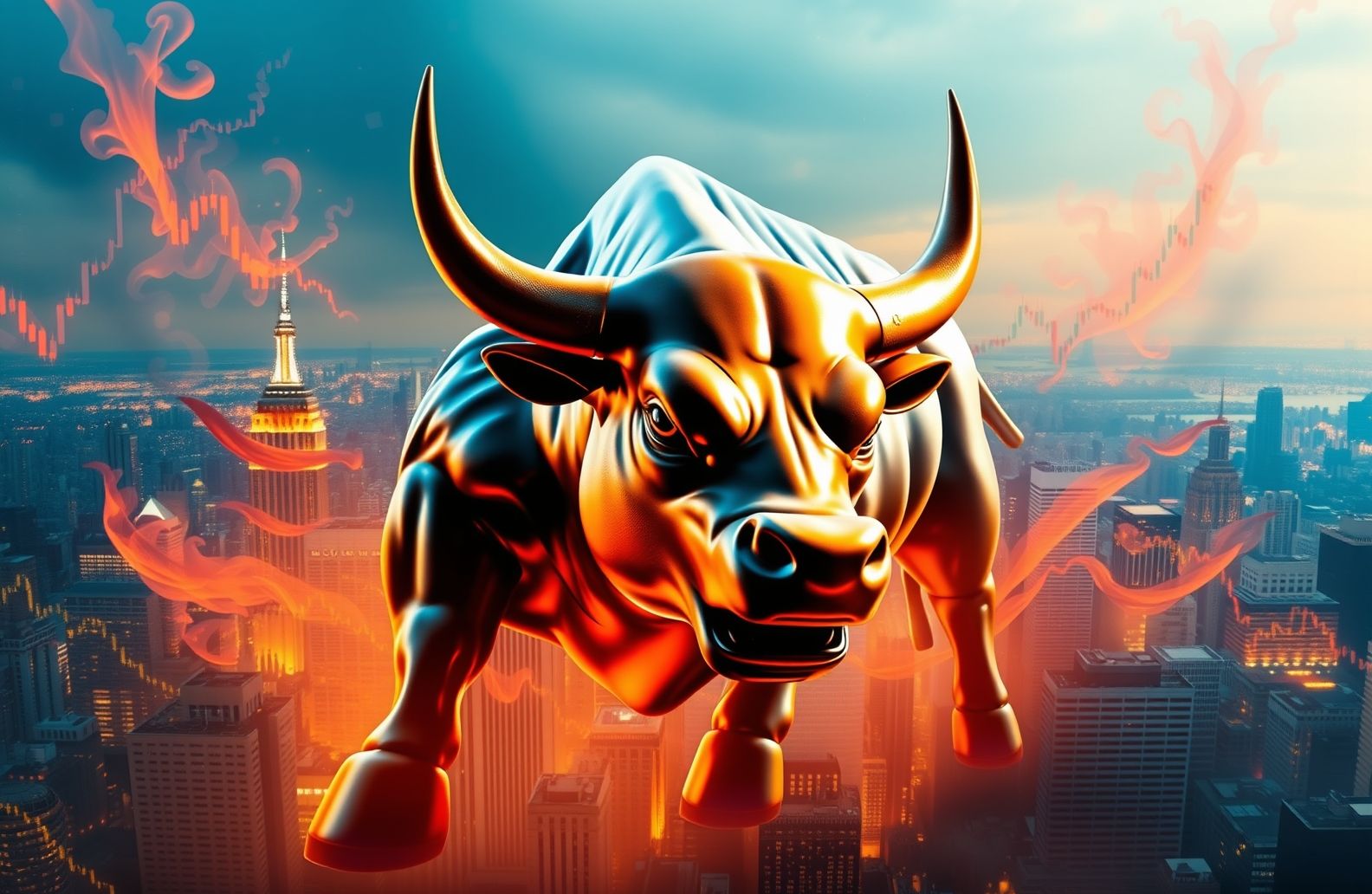 Wall Street Bull Wallpaper