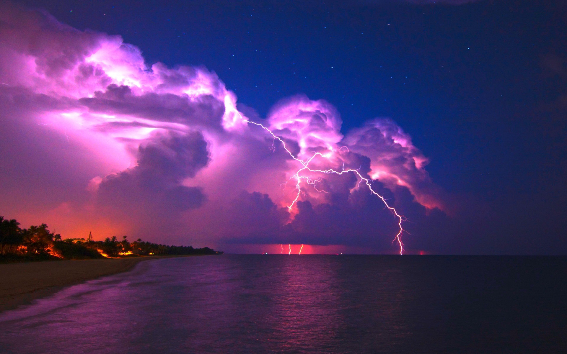 Beautiful Lightning Storms Wallpaper Jack Uldrich