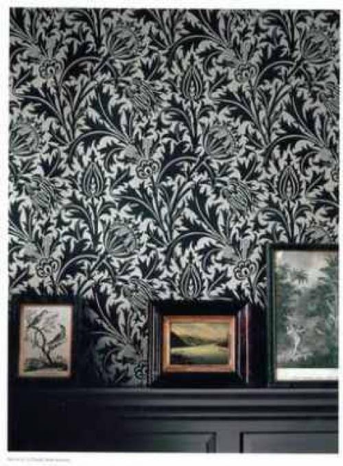 Buy William Morris Thistle Wallpaper Alexander Interiors Designer