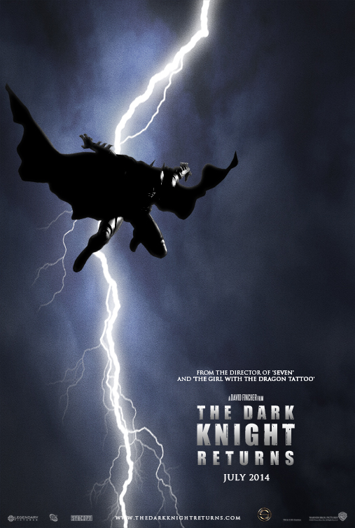 Art By Sahin The Dark Knight Returns Teaser Poster