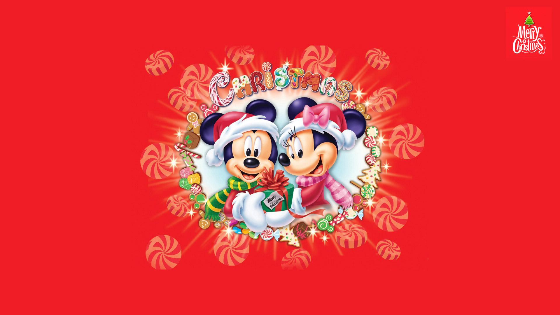Christmas 1080p Merry Wallpaper Mickey And Minnie Mouse