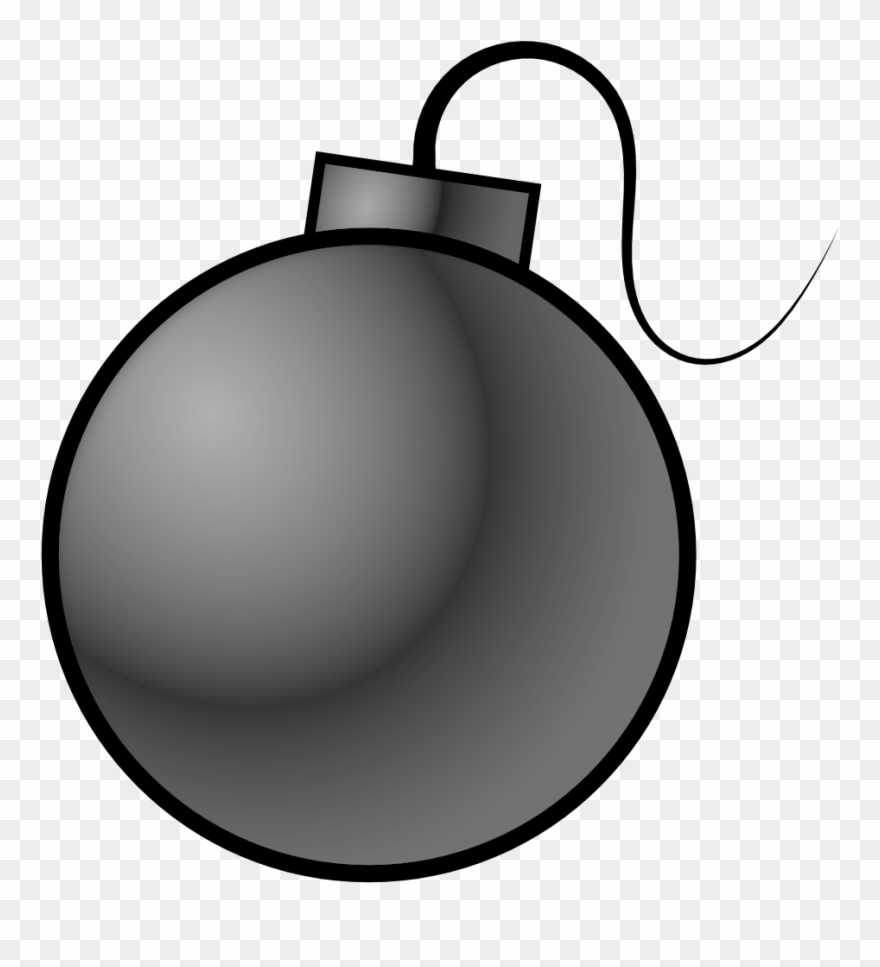 Grenade Clipart Transparent Background Bomba Png