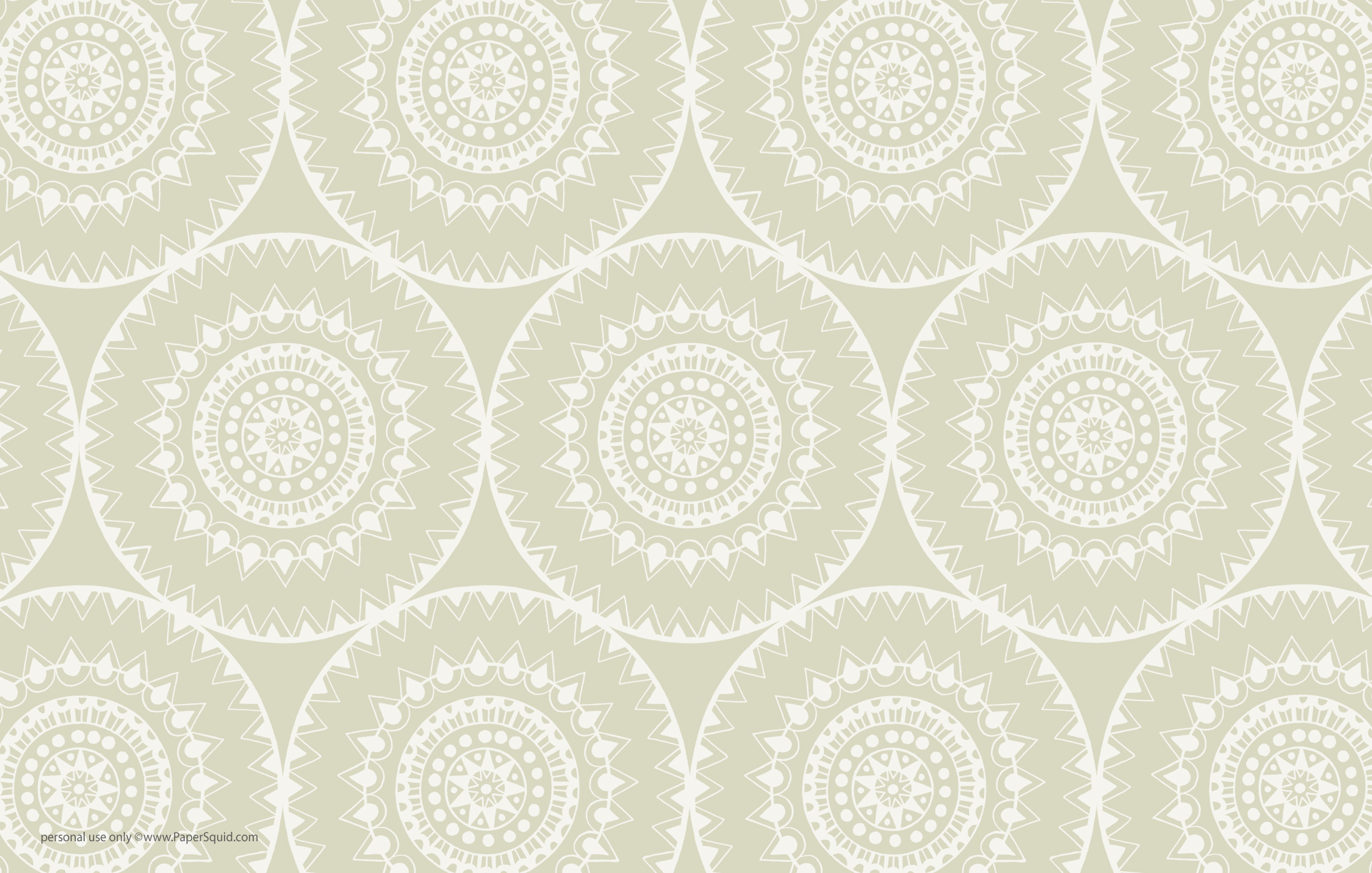 Paper Squid April Mandala Desktop Wallpaper Bie