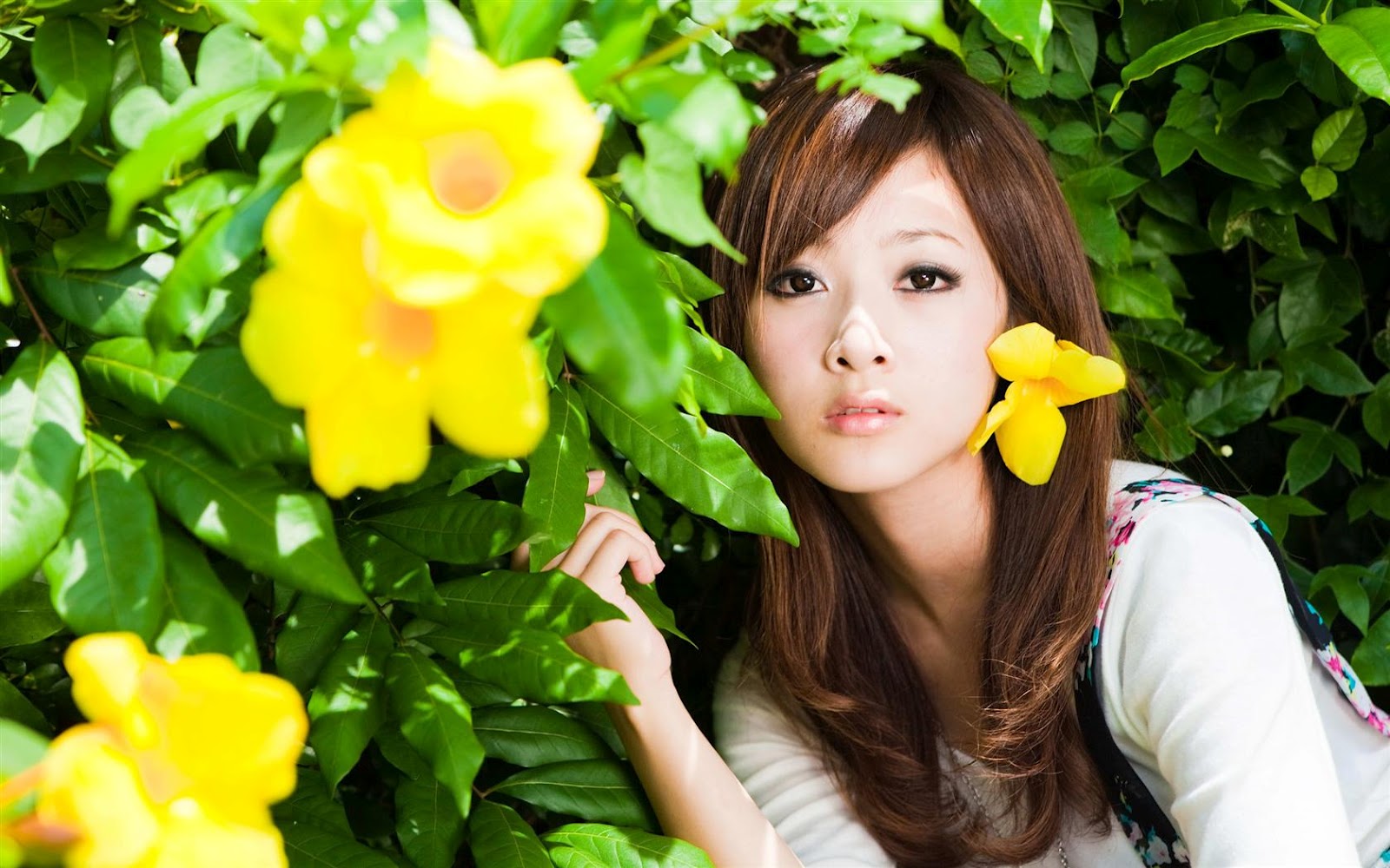 Beautiful Cute Asian Girls Desktop Wallpaper X