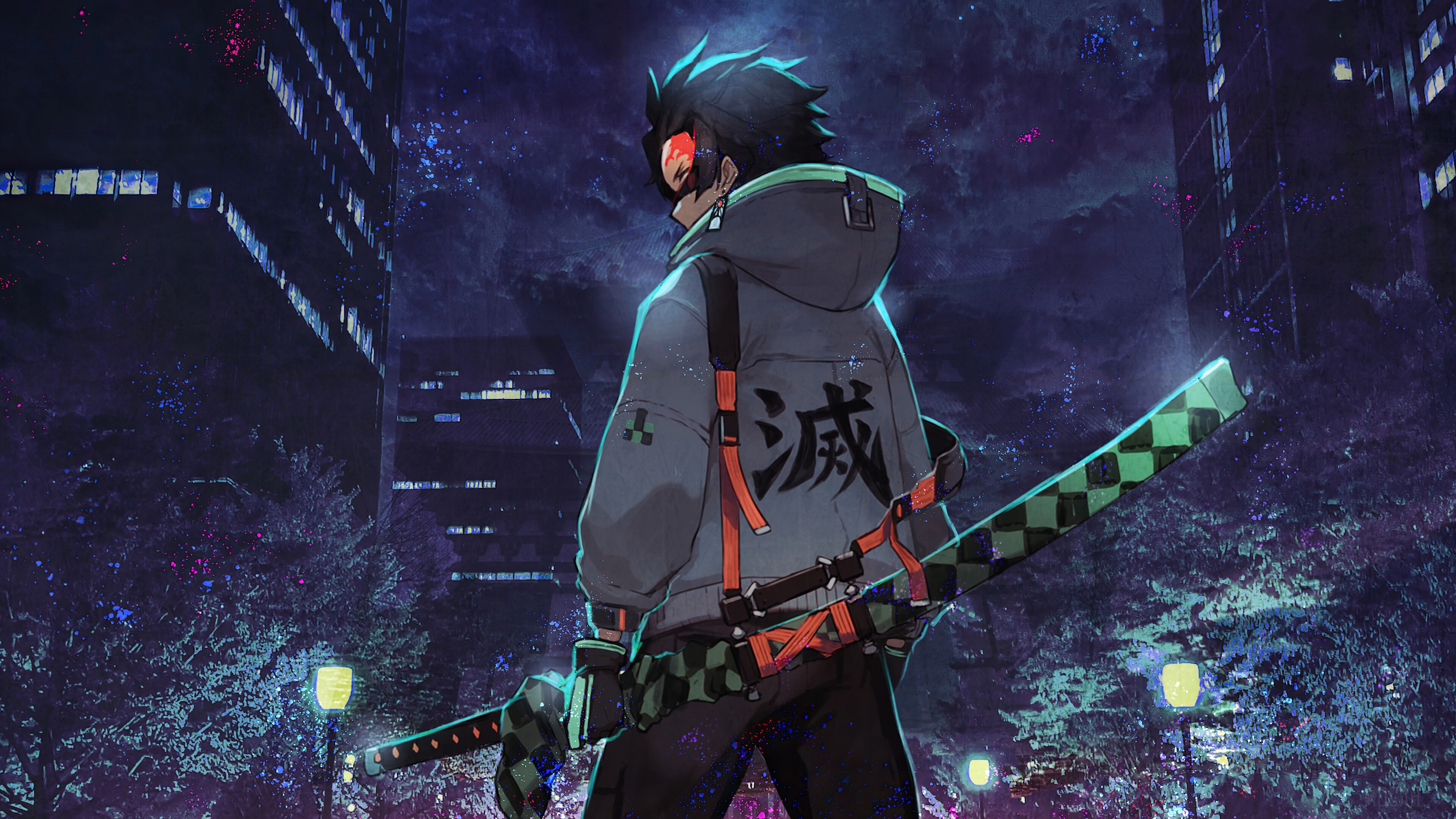Tanjirou Tanjiro Kamado Demon Slayer Kimetsu No Yaiba Anime 4k Hd Wallpaper