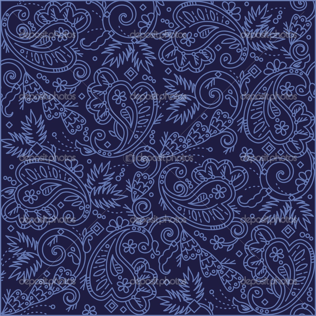 Featured image of post Blue Paisley Print Wallpaper Jacobean paisley dark blue light blue pearl white wallpaper