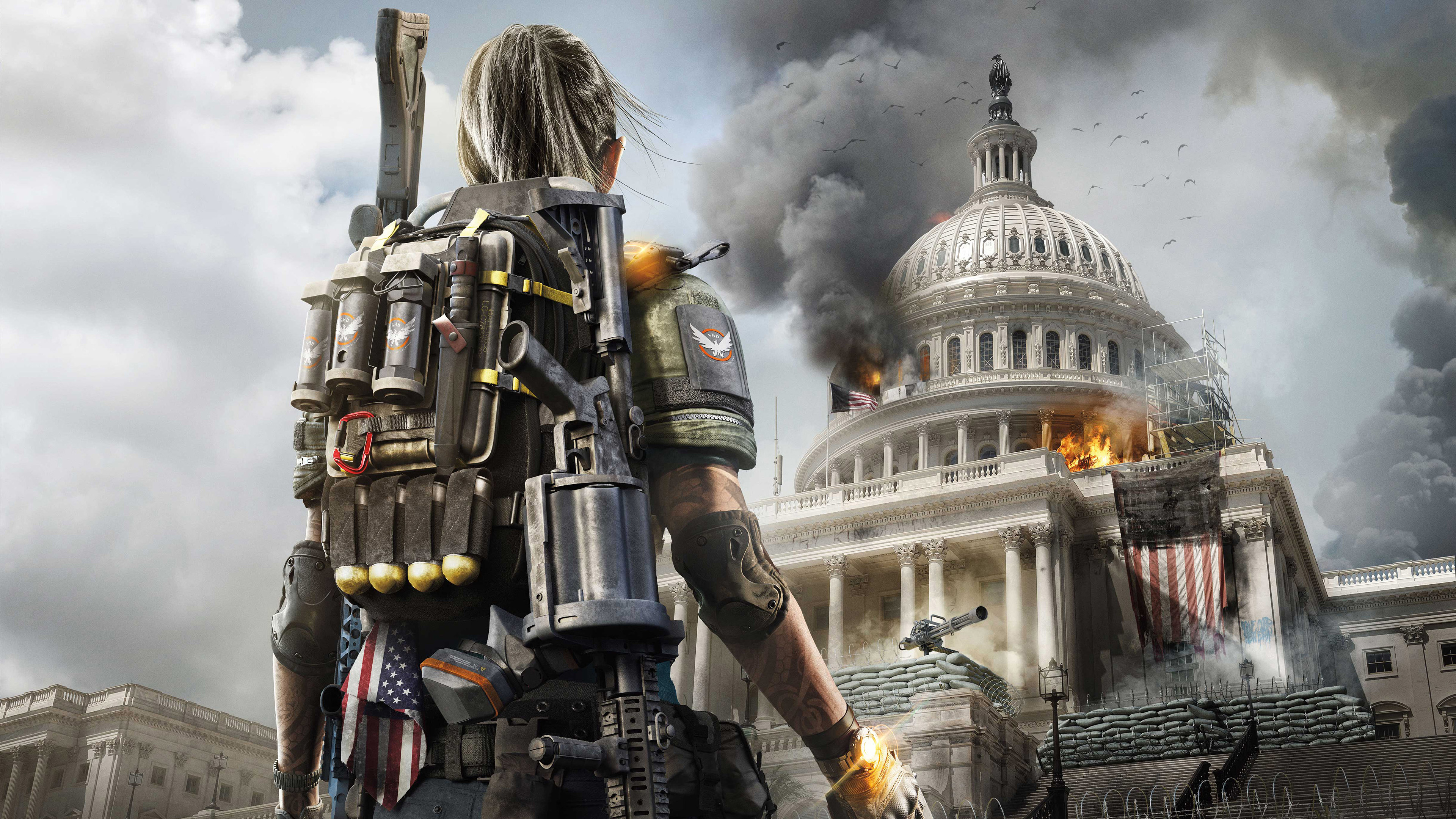 Tom Clancys The Division 2 4K 8K HD Wallpaper 3840x2160