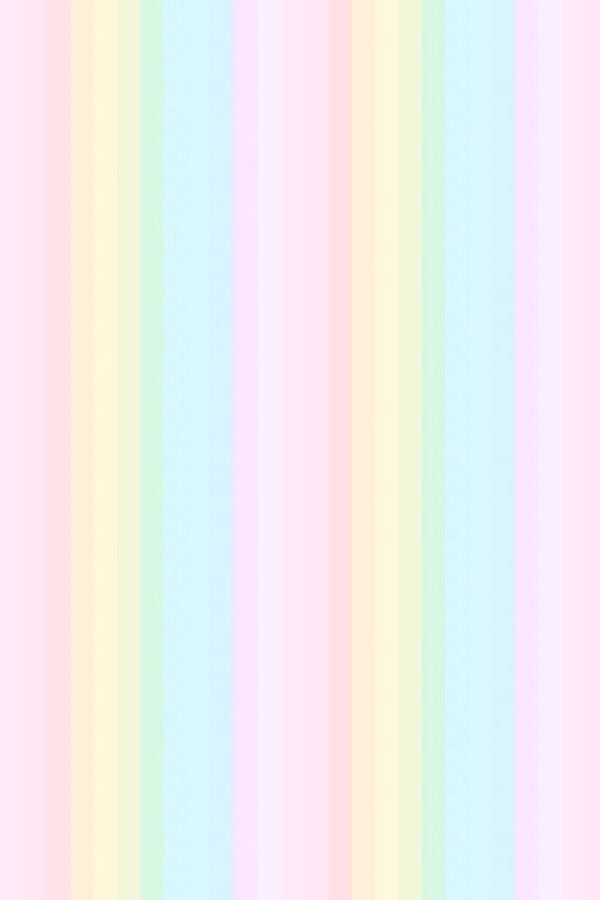 Soft Pastel Stripes Wallpaper Painting Striped