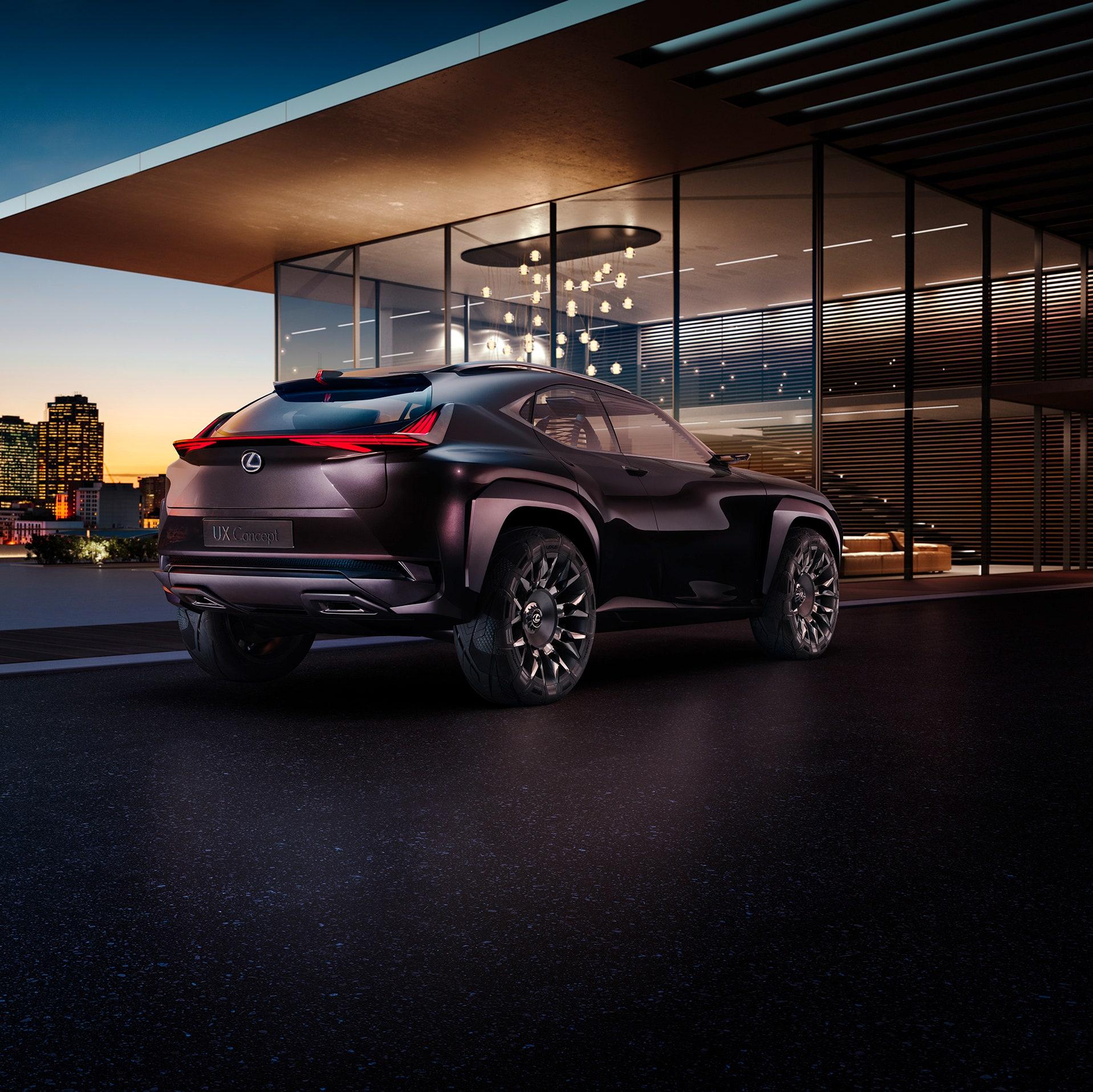 Lexus Goes Mirrorless With Its New Ux Concept Suv Architectural