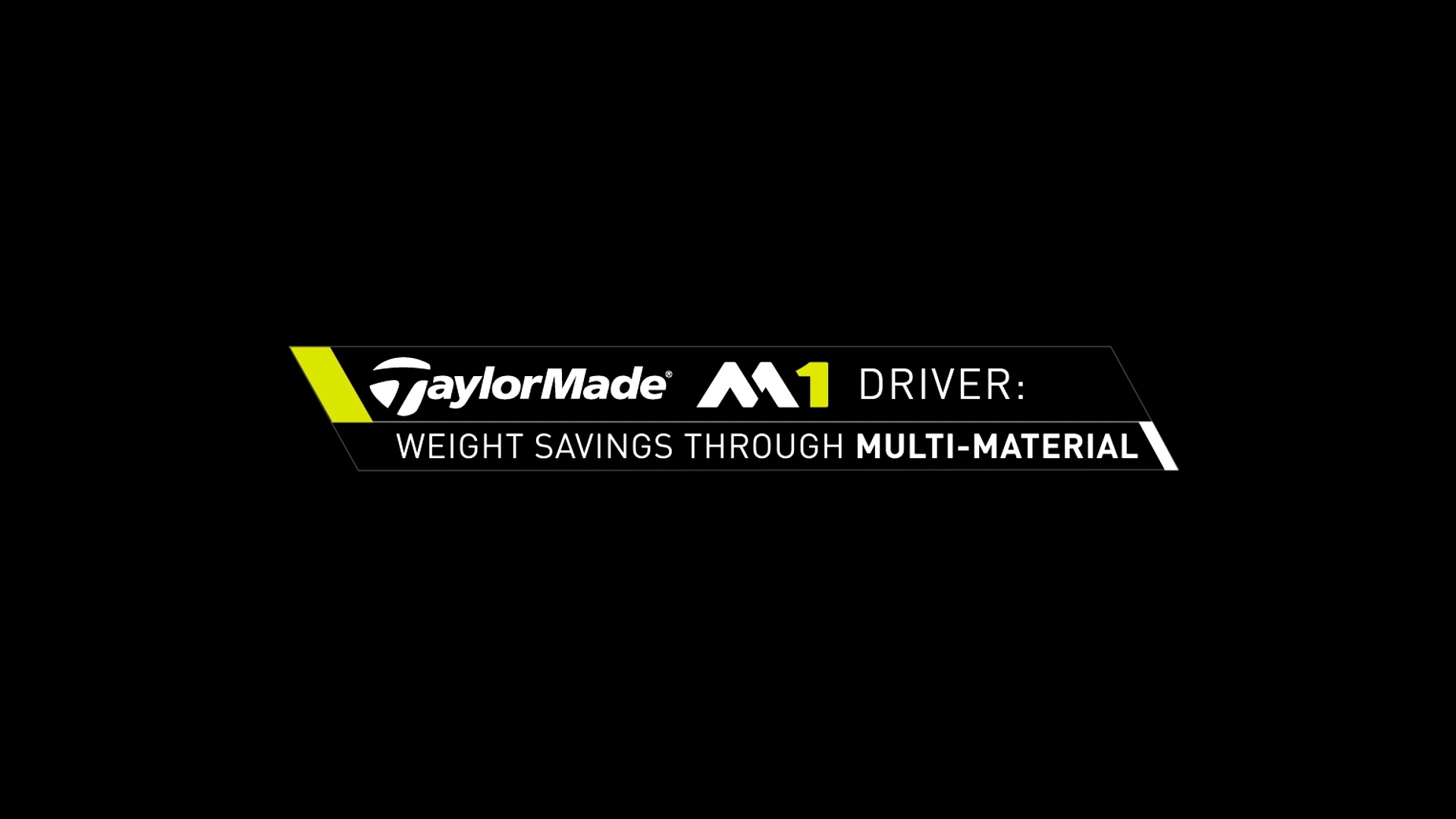 Sponsored M1 Driver Weight Savings Golf Channel