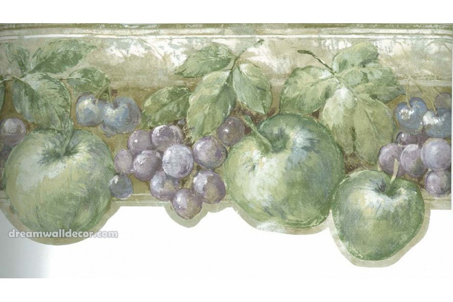 Free download Green Fruits Kitchen Wallpaper Border [900x600] for your