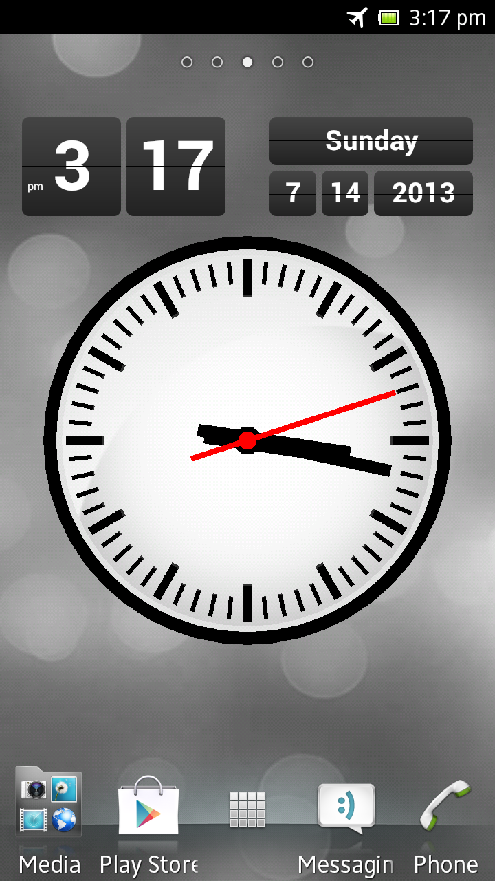 Clock 3d Android Live Wallpaper Nitrio