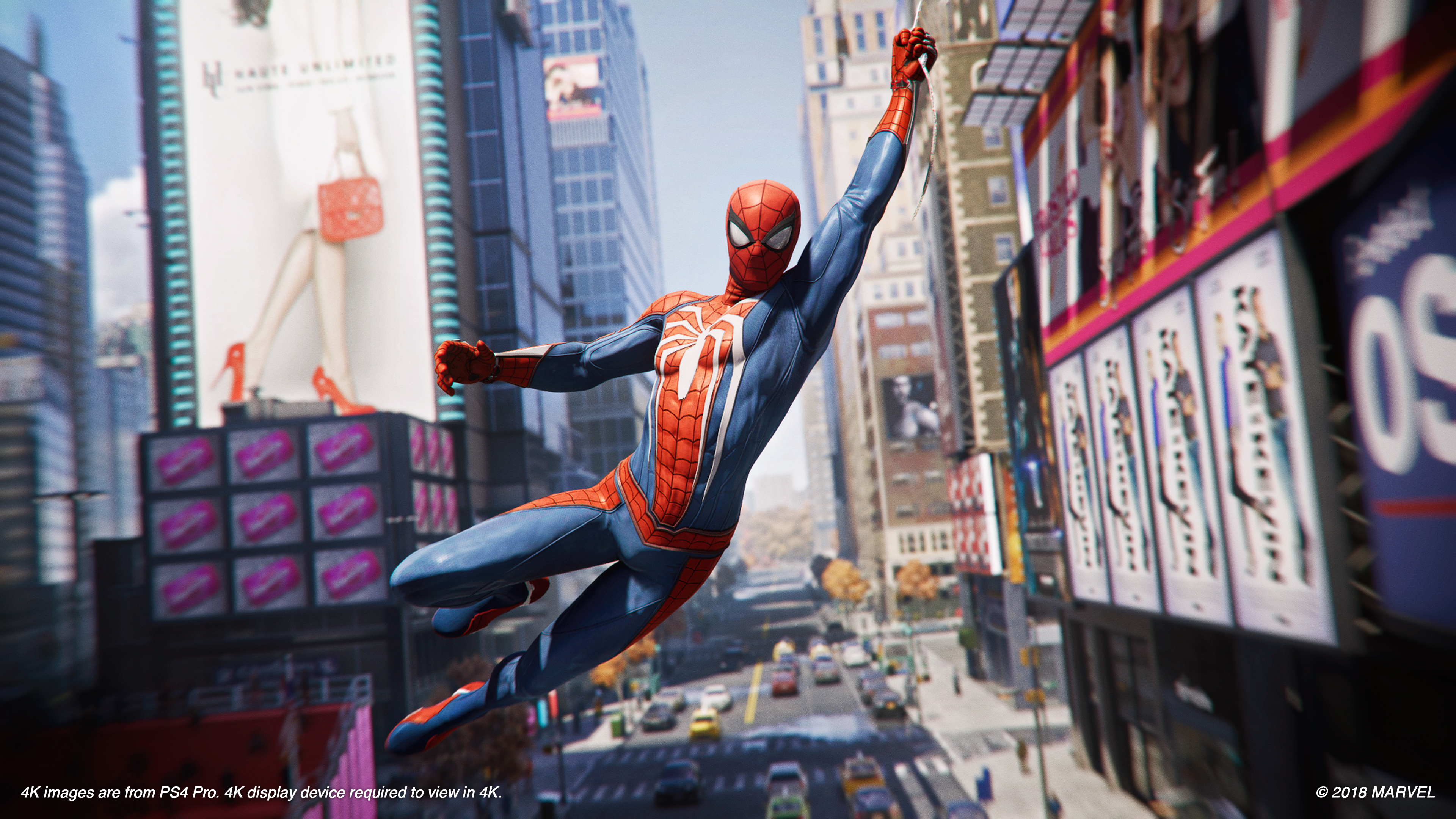 Spider Man on PS4 nails the most important thing web swinging