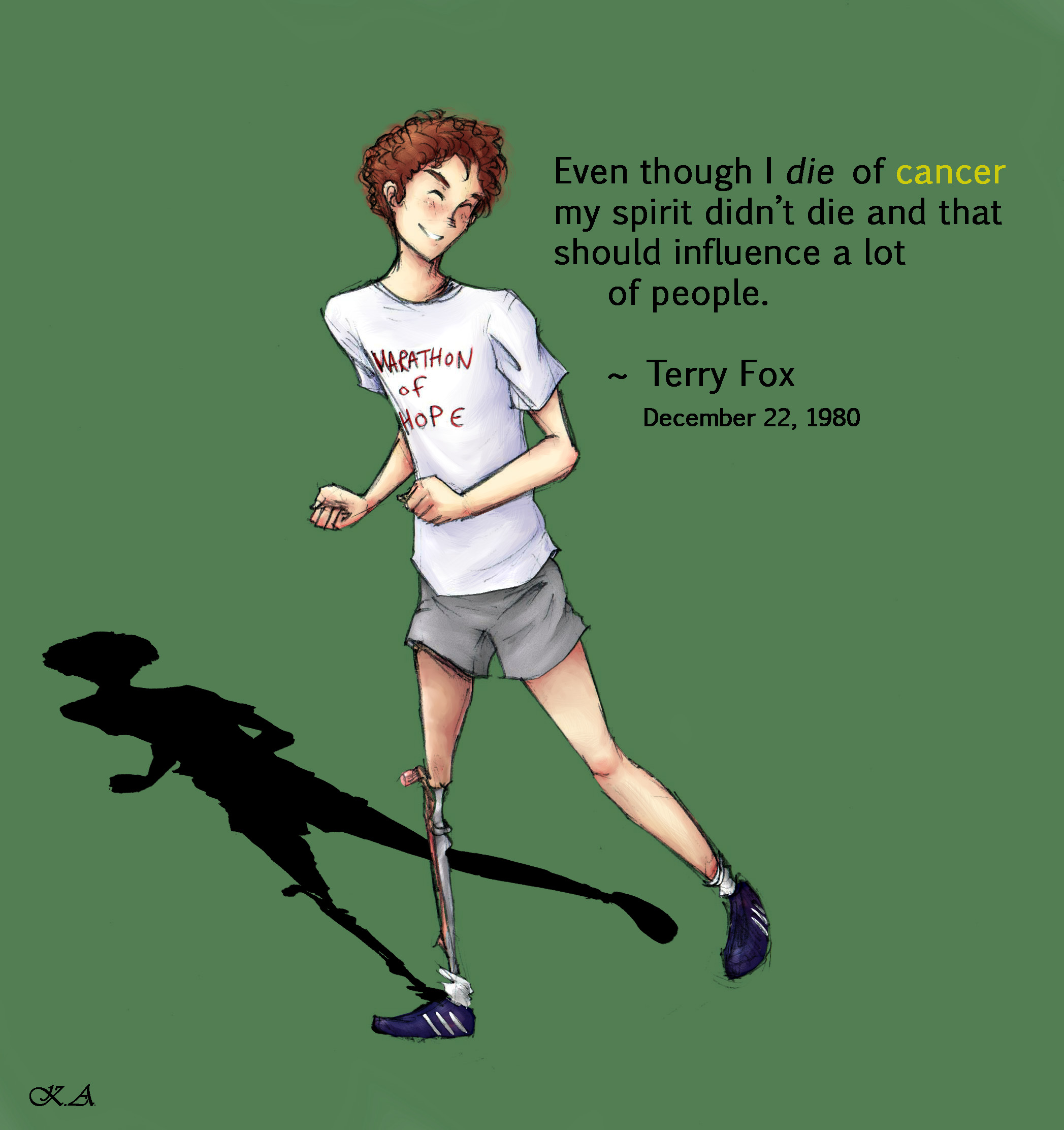 Terry Fox By Thelanguidclown