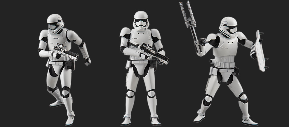 Bandai Star Wars The Force Awakens Model Kits   The Toyark   News