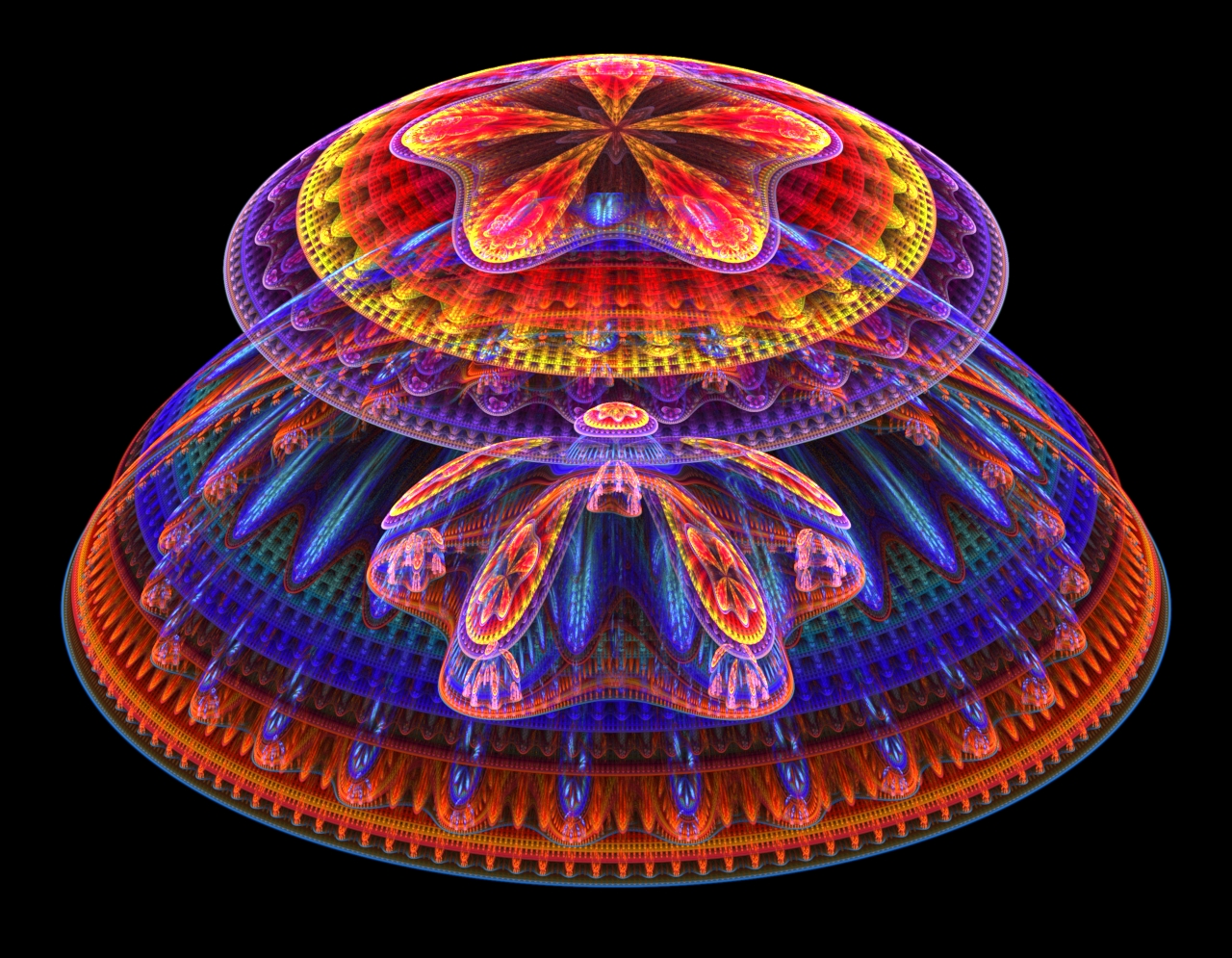 Wallpaper Trippy Mushroom HD Background Desktop