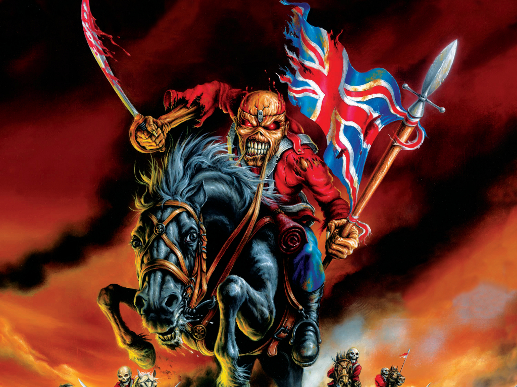 Iron Maiden The Trooper Wallpaper