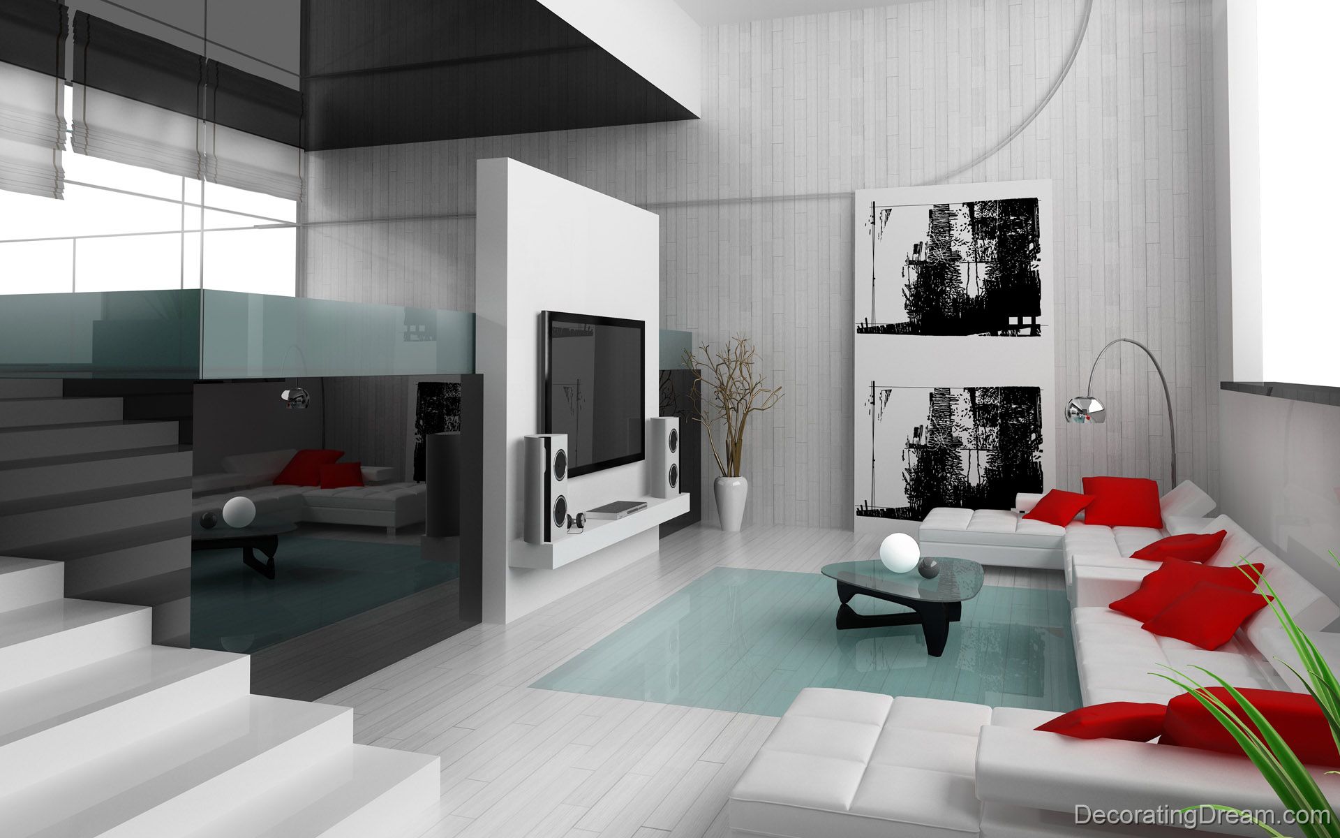 Luxury Modern Living Room Hq Wallpaper Decorating Dream