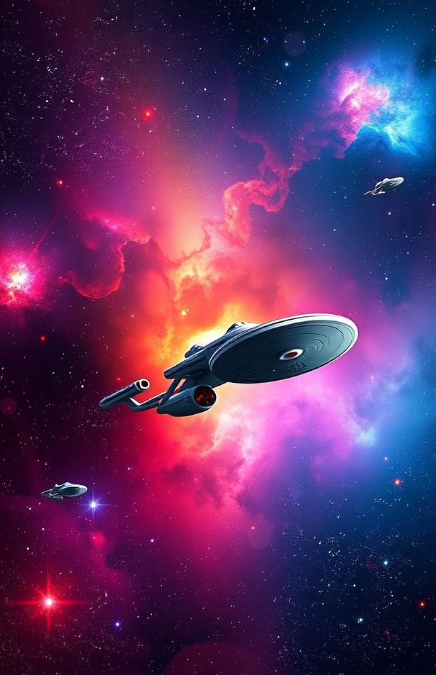 Star Trek Dual Screen Wallpaper