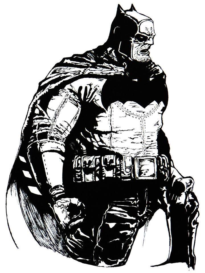 Batman The Dark Knight Returns Frank Miller By Theoldbrown On