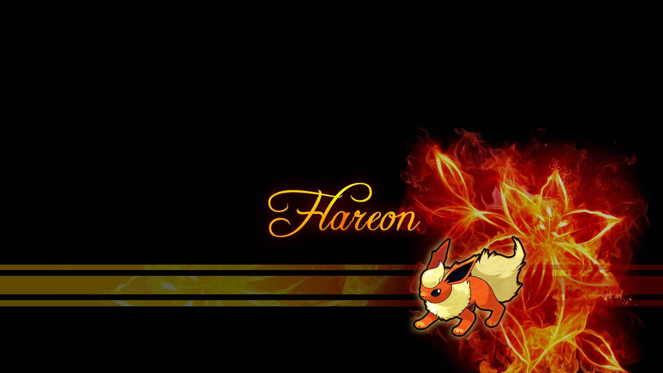 Fire Flareon Awesome Wallpaper