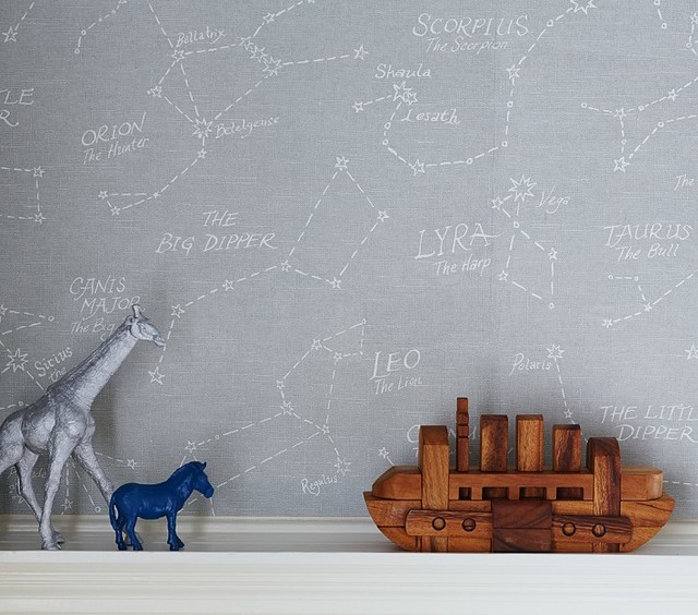 Constellation Decal   Contemporary   Wall Decals   by Pottery Barn