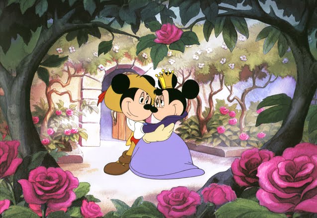 Mickey Mouse Valentine Wallpaper And Minnie