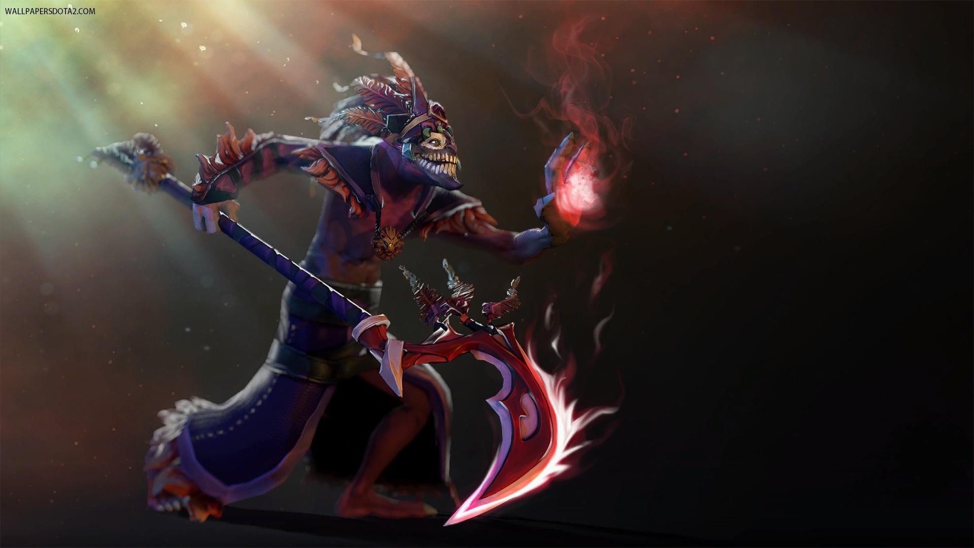 Dazzle Shadow Flame Background For Laptops Dota Wallpaper