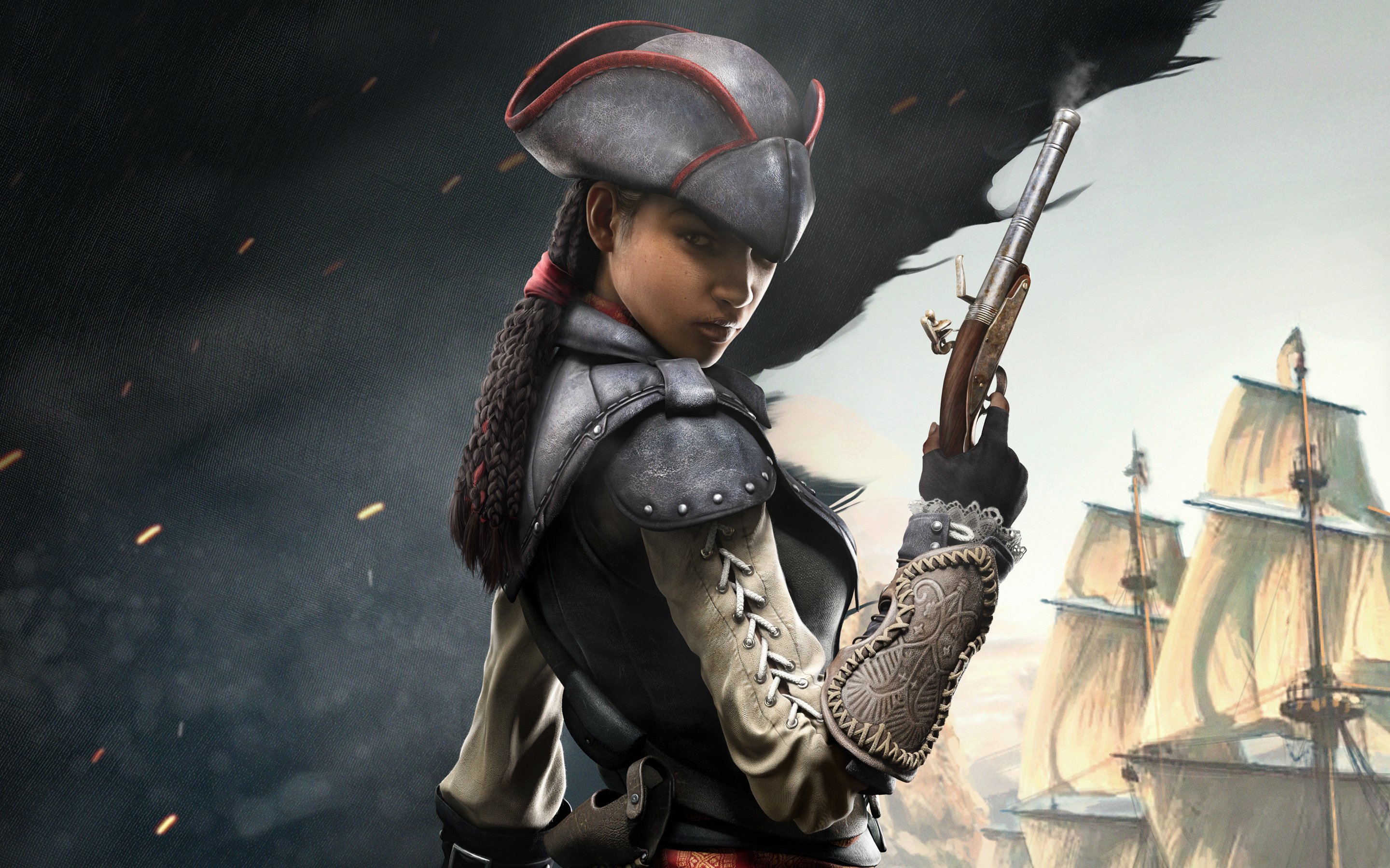 Aveline Assassin S Creed Black Flag Wallpaper HD