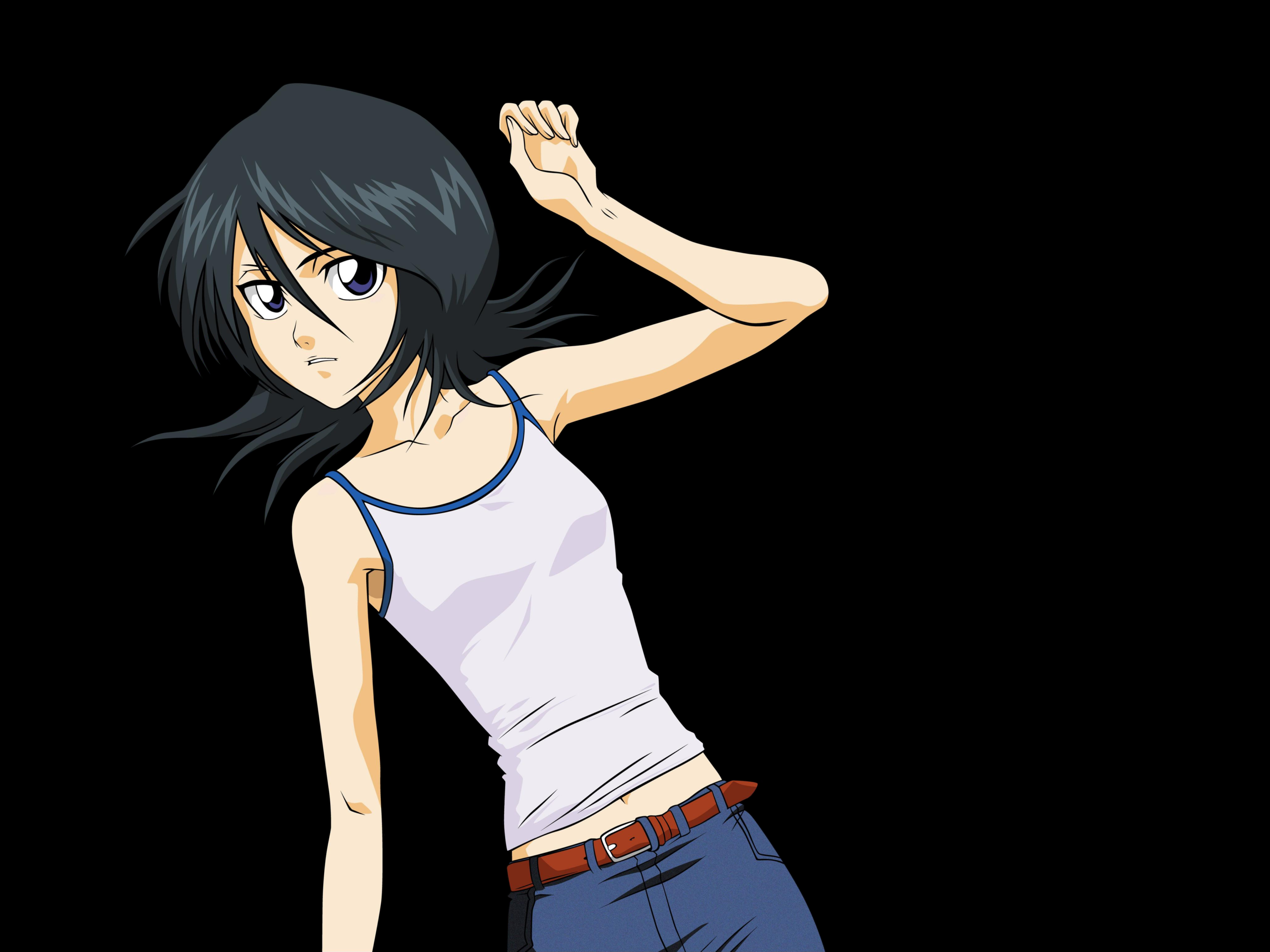 Image Of Rukia Kuchiki Bleach In Casual Clothes