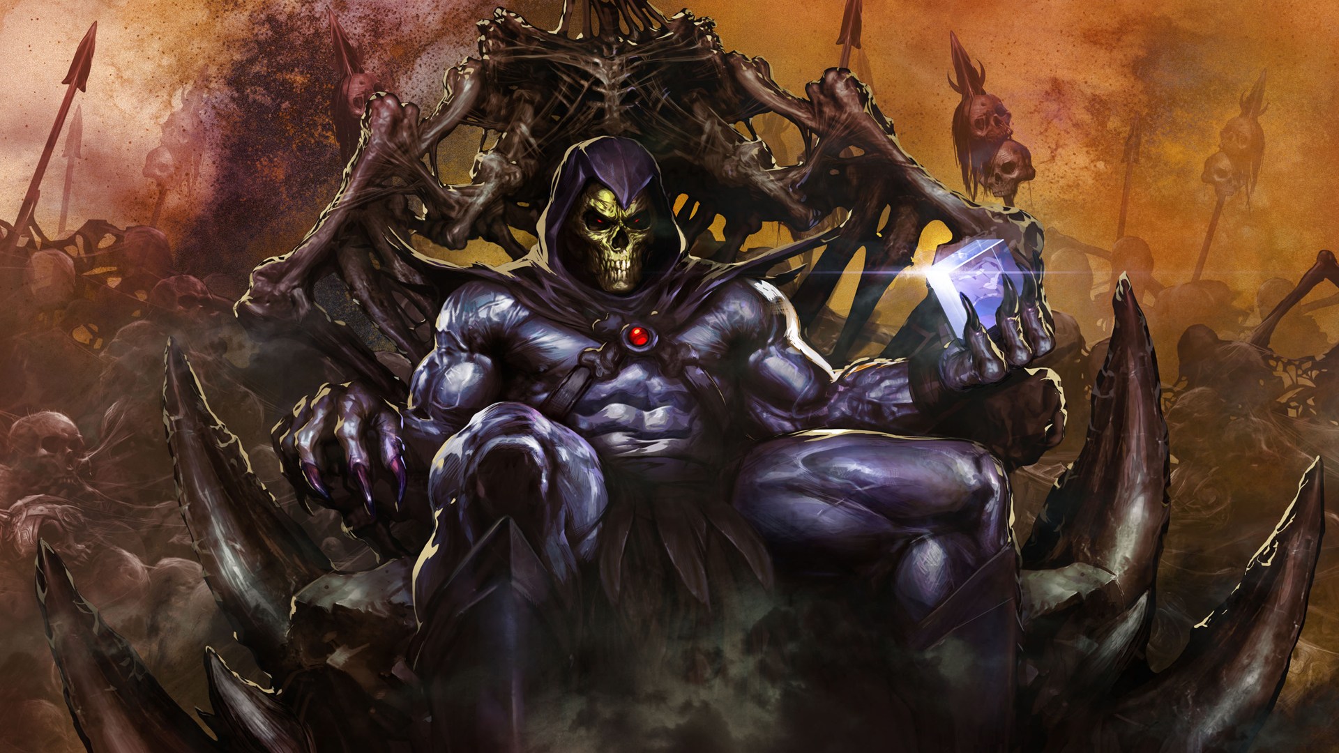 Masters Of The Universe Skeletor HD Wallpaper Background