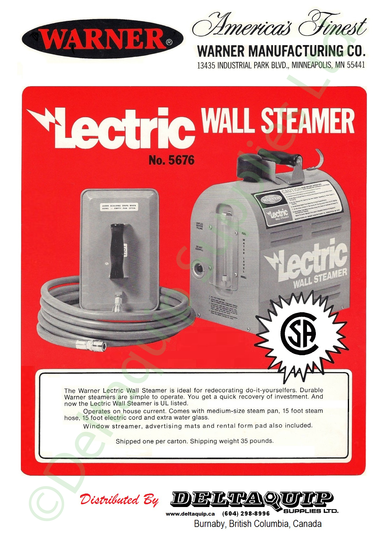 Lectric Wallpaper Steamer Deltaquip Supplies Ltd