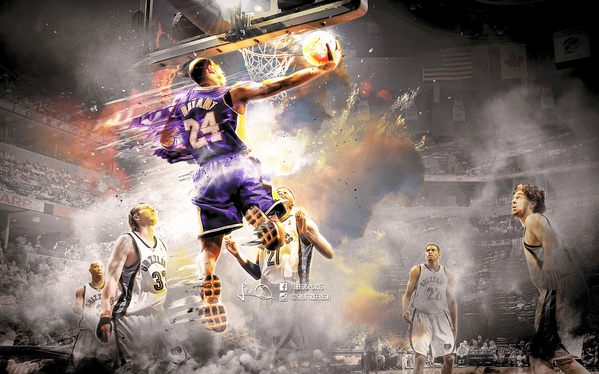 Kobe Bryant Grizzlies Wallpaper