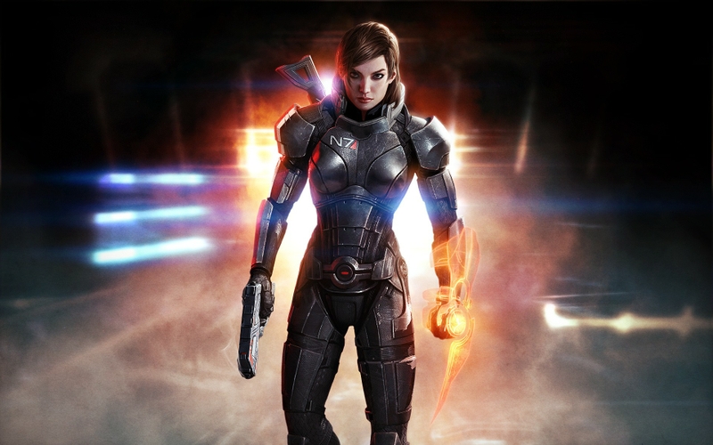 Games Mass Effect 3d Femshep Mander Shepard Wallpaper