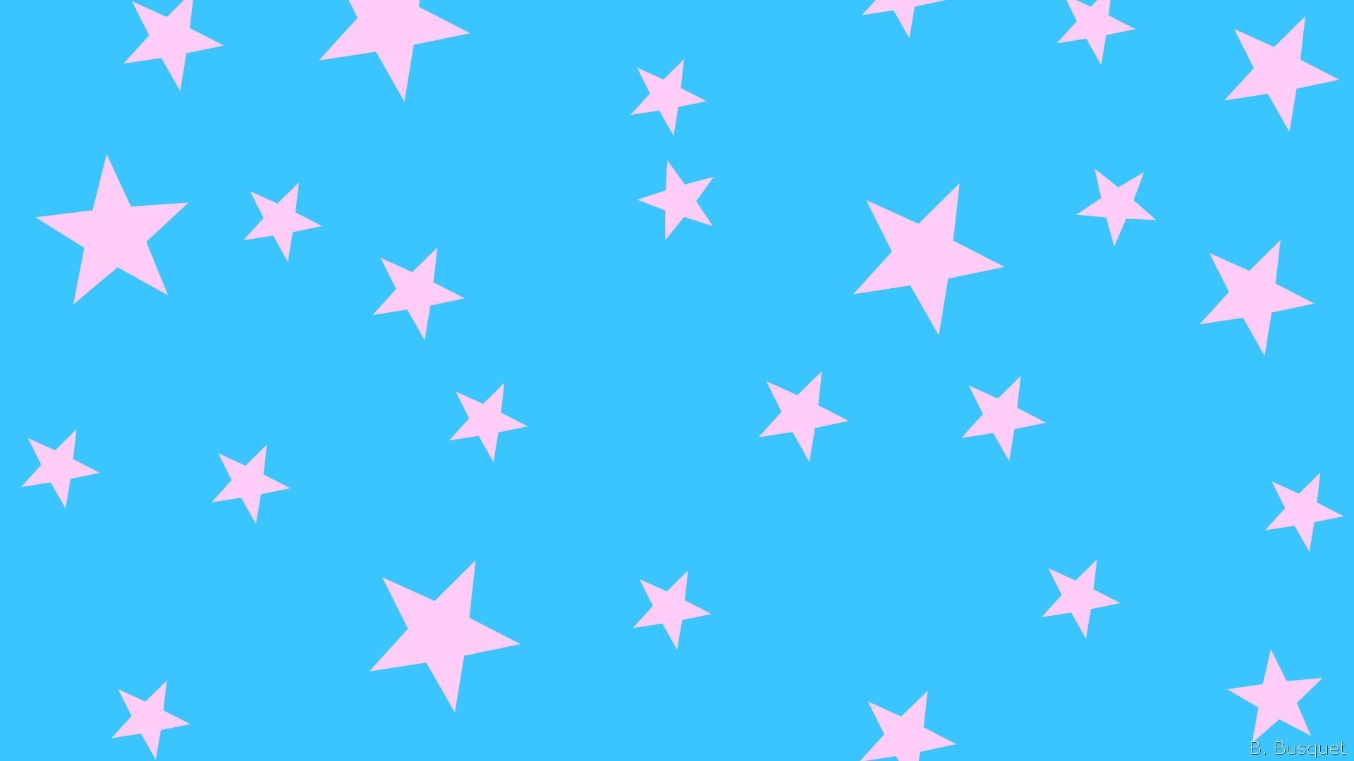 Blue Stars Wallpaper