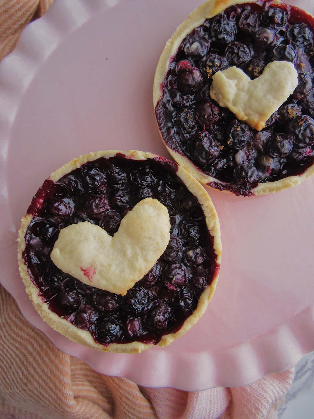 Enjoy A Classic Blueberry Tart Made From Scratch With Fresh Wallpaper