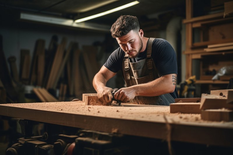 Wood Carpenter Image Wallpaper