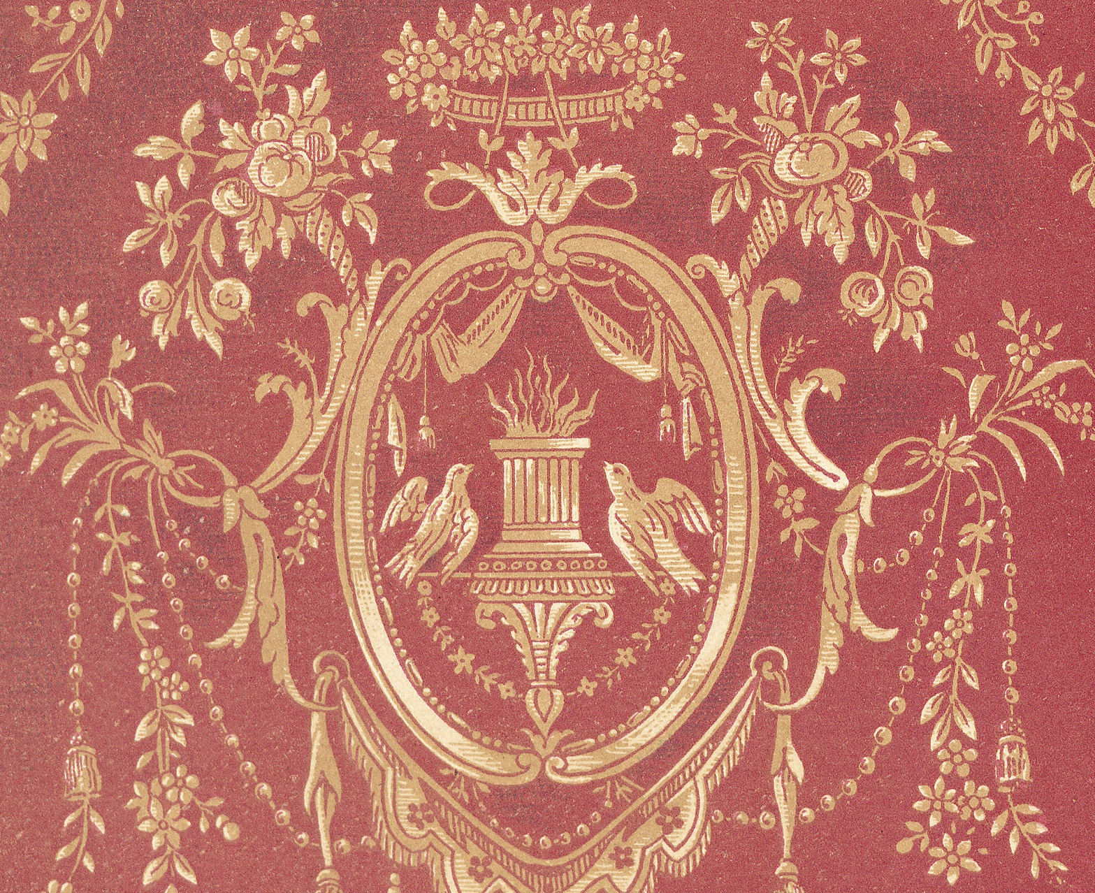 Decor Wallpaper in the 1800s 365 Days Of Century Homes