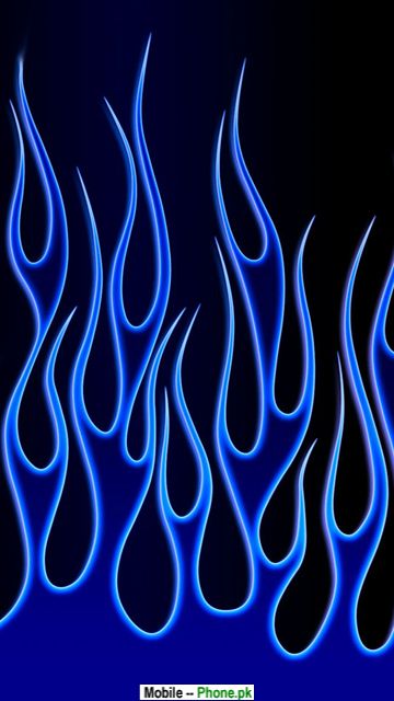 Blue flame Wallpapers Mobile Pics
