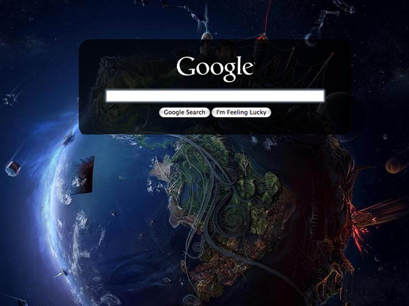 The Google Wallpaper Desktop