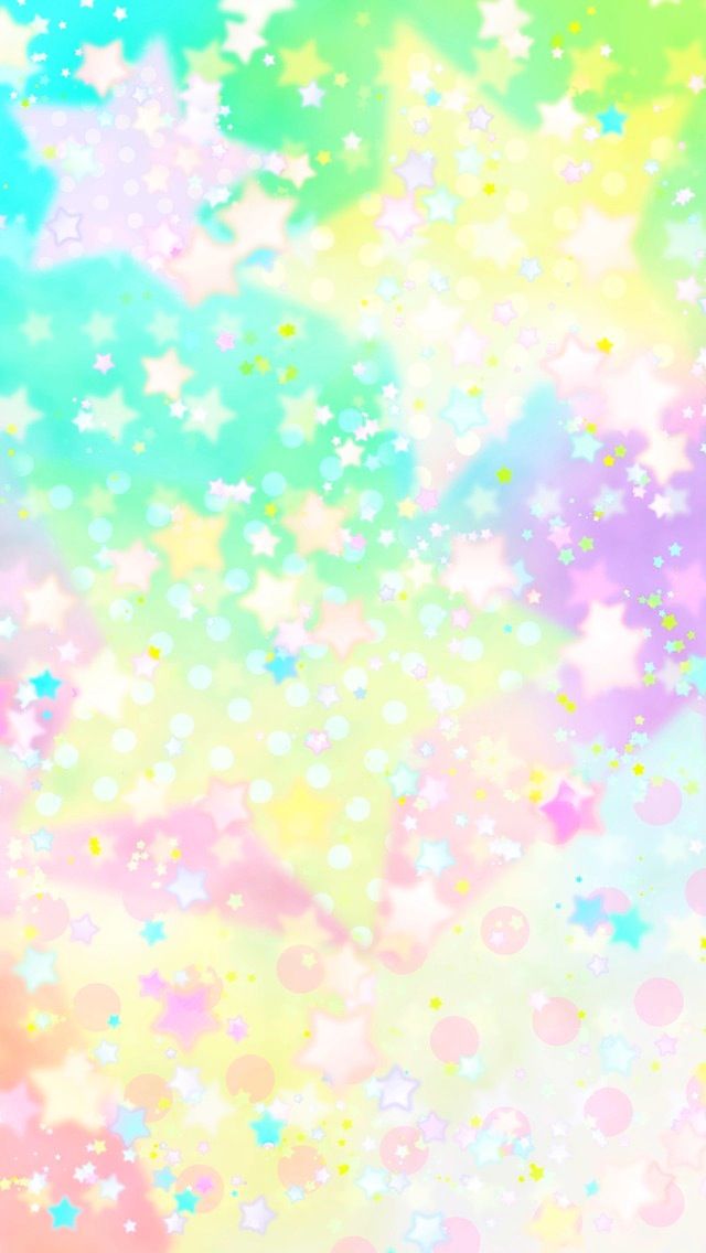Rainbow Star Style Cute Wallpaper Cocoppa