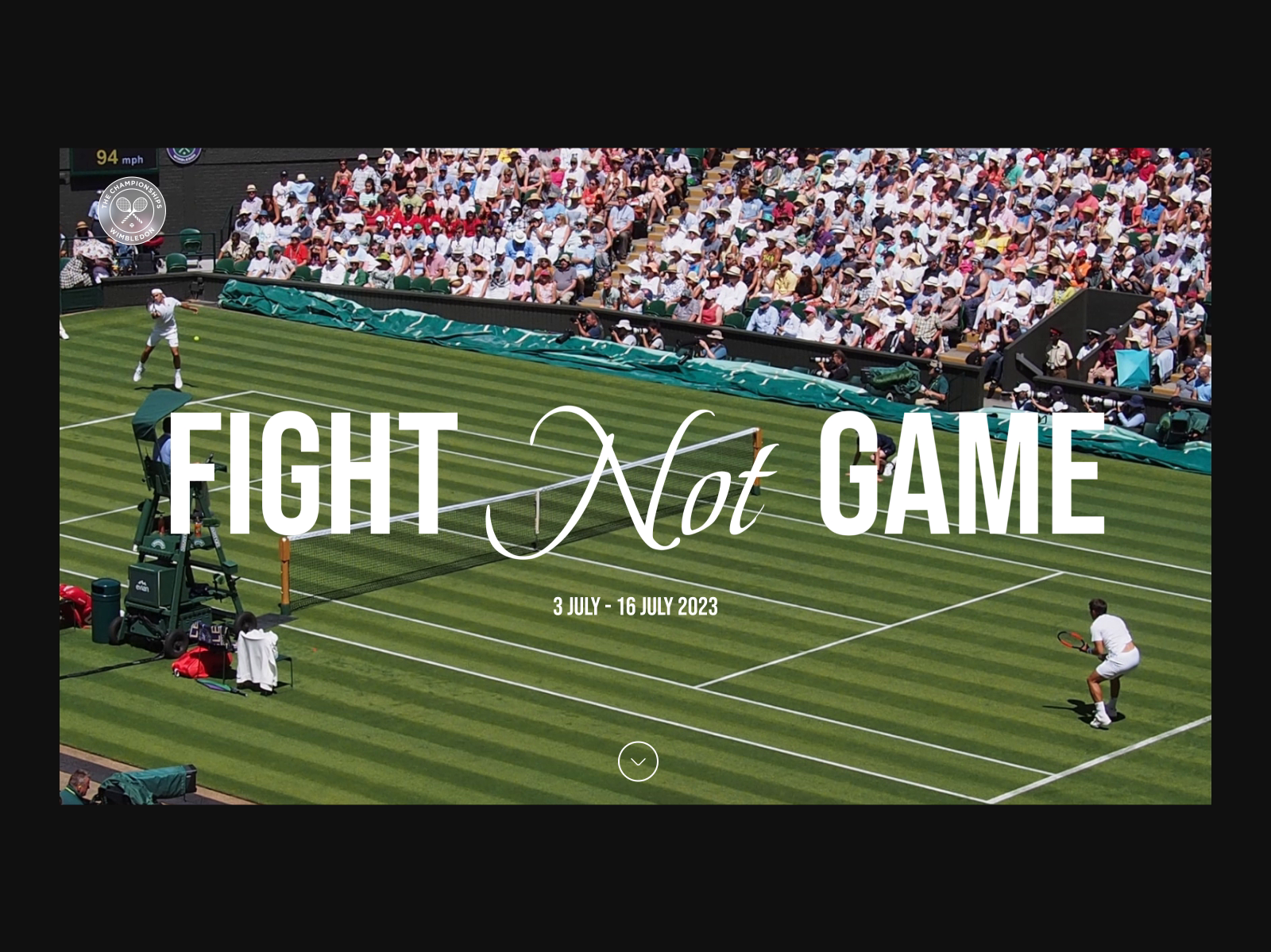 Wimbledon Redesign Interaction By Paul Ilnitski On Dribbble