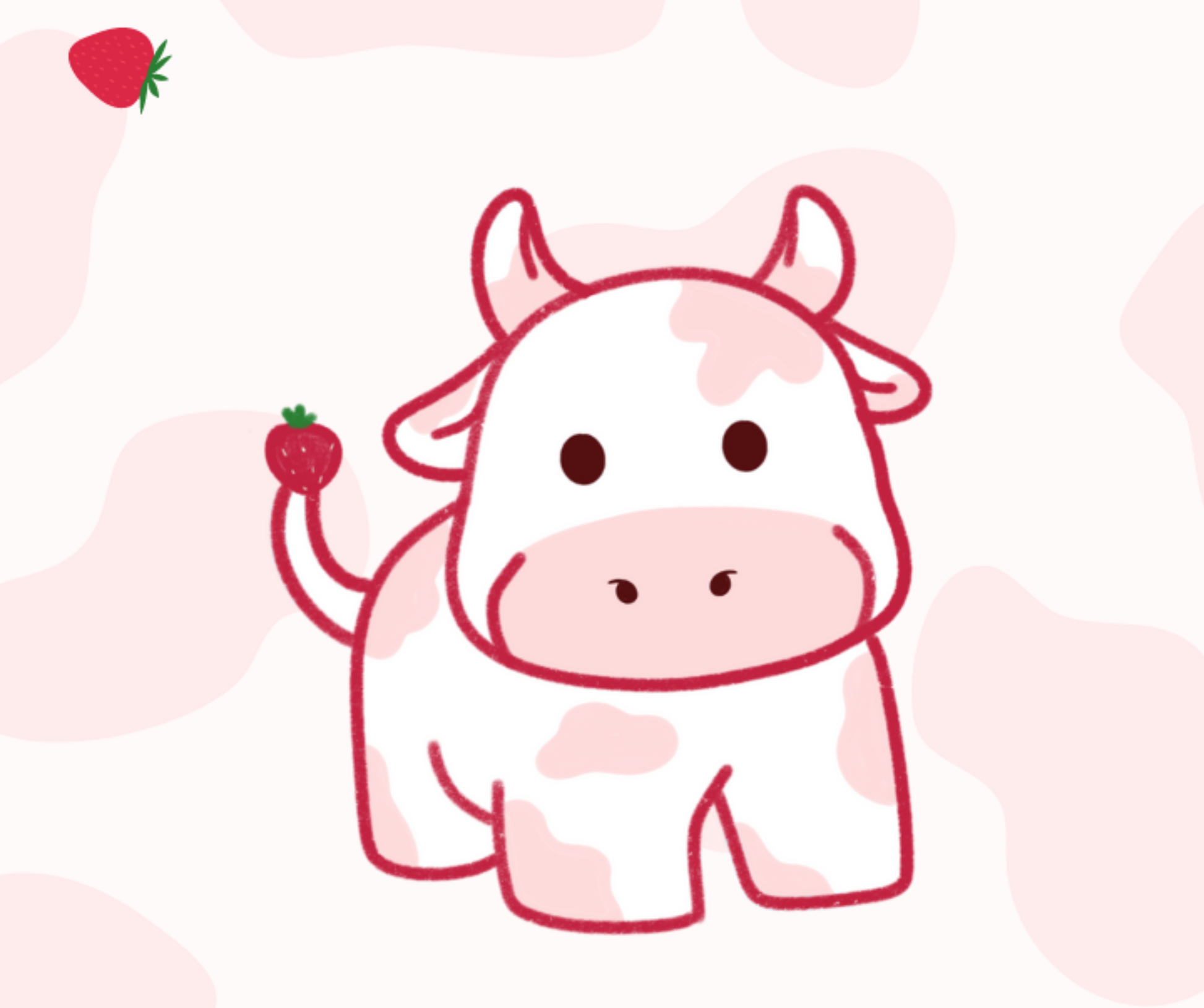 Fruit Cow Phone Wallpaper Plan With In S