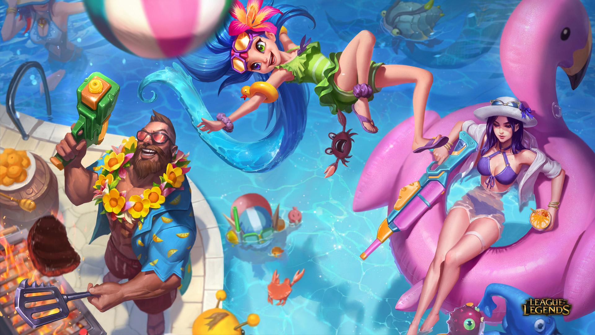 Learn More Pool Party League Of Legends