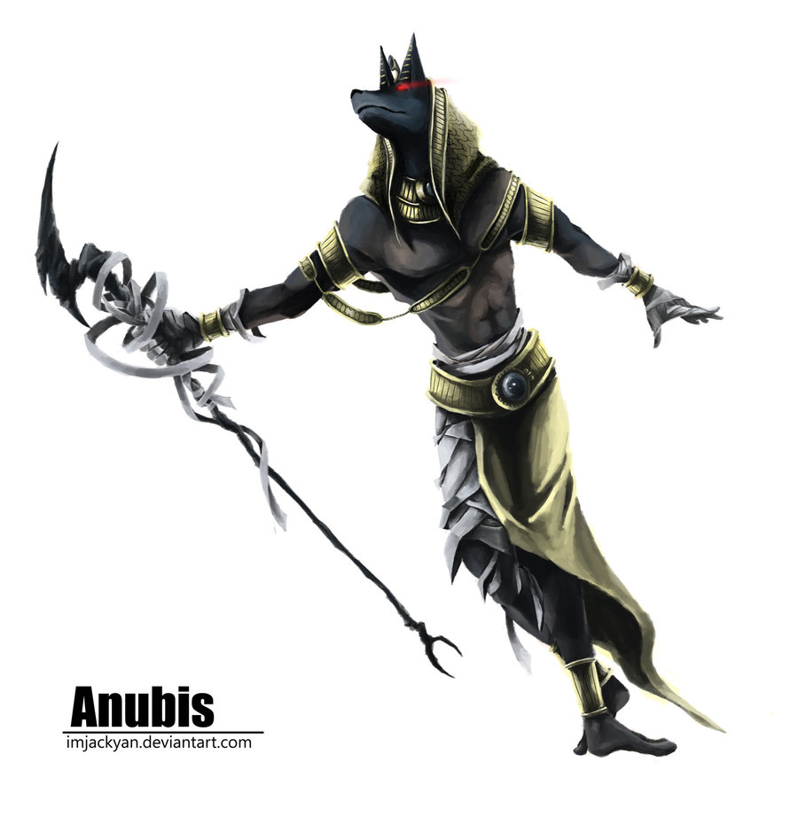 God Of Afterlife Anubis By Imjackyan